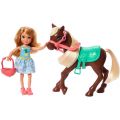 Barbie Chelsea med ponny