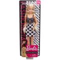 Barbie Fashionistas doll #134 med prickig klänning