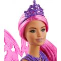 Barbie Dreamtopia Fairy dukke - rosa