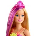 Barbie Dreamtopia Prinsesse - dukke med rosa blomsterkjole