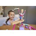 Barbie Gymnastics Playset - docka med gymnastikkläder och 15 delar
