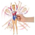 Barbie Gymnastics Playset - docka med gymnastikkläder och 15 delar