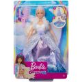 Barbie Dreamtopia Fashion Reveal dukke - vinterprinsesse med magisk kjole
