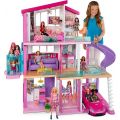 Barbie DreamHouse - lekehus med 3 etasjer - sklie og heis - med lyd og lys