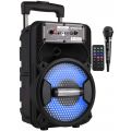 iDance Groove 119 - Trådlös allt-i-ett Bluetooth-högtalare med discoljus och karaoke
