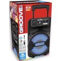 iDance Groove 119 - Trådlös allt-i-ett Bluetooth-högtalare med discoljus och karaoke