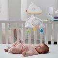 Fisher Price Calming Clouds Mobile and Soother - uro med musikk, lys og bevegelse - lydsensor