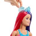 Barbie Dreamtopia prinsessedukke med ekstra langt, fargerikt hår