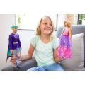 Barbie Dreamtopia 2-i-1 Prinsesse til havfrue - lys dukke 29 cm