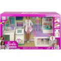 Barbie Karrieredukke Fast Cast Clinic - med doktordukke, klinikk og over 30 tilbehør