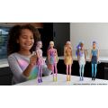 Barbie Color Reveal Shimmer dukke med 7 overraskelser - 30 cm