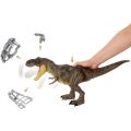 Jurassic World Stomp n Escape Tyrannosaurus Rex med hodebur - dinosaur med bevegelser - 50 cm lang