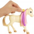 Barbie groom'n Care lekset - med docka och 2 hästar - över 20 tillbehörsdelar