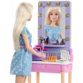 Barbie Big City Big Dreams - Malibu docka - med sminkbord            
