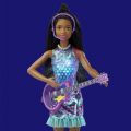 Barbie Big City Big Dreams - Brooklyn dukke med gitar og mikrofon - lyd og lys 