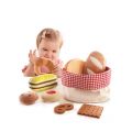 Hape Brödkorg med bakverk och kakor – leksaksmat - 9 delar