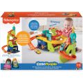 Fisher Price Little People sit'n Stand Skyway - 2-i-1 transformerende bilbane