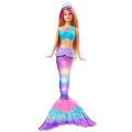 Barbie Dreamtopia Twinkle Lights Mermaid - dukke med lysende havfruehale