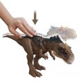 Jurassic World Dominion Roar Strikers Rajasaurus - interaktiv dinosaurie med ljud - 33 cm