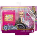 Barbie Chelsea dukke i rullestol