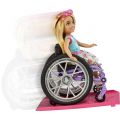 Barbie Chelsea dukke i kørestol