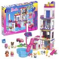 Mega Barbie DreamHouse byggsats - dockhus med över 30 överraskningar
