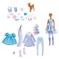 Barbie Color Reveal adventskalender med dukke og 25 overraskelser - fra 3 år