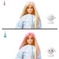 Barbie Cutie Reveal Lam - Cozy Cute Tees dukke med hvitt lammekostyme - 10 overraskelser