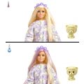 Barbie Cutie Reveal Løve dukke med gult løvekostyme og kjæledyr - 10 overraskelser