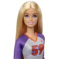 Barbie Made to Move - docka med 22 flexibla leder - Volleyboll docka med blont hår