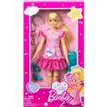 Barbie My First Barbie - dukke med lyst hår og kattekilling - 34 cm høj