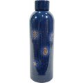 Harry Potter flaske 0,75L i rustfritt stål - marineblå og gull