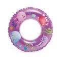 Intex Transparent Ring Uppblåsbar badring lila - 61 cm - havsdjur