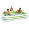 Summer Waves Pool - deluxe oppustelig familiepool - 262 x 175 x 46 cm