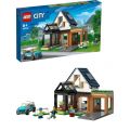 LEGO City 60398 Hus og elbil