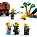 LEGO City Fire 60412 Firehjulsdrevet brannbil med redningsbåt
