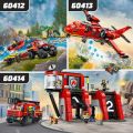 LEGO City 60412 4x4 Brandbil med räddningsbåt