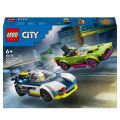 LEGO City 60415 Biljagt med politi og muskelbil