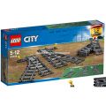 LEGO City Trains Pakke: Skinner og svinger 60205 + Switch tracks 60238