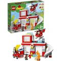 LEGO DUPLO Rescue 10970 Brannstasjon og brannhelikopter