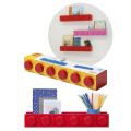 LEGO Storage bokhylle 50 cm - bright red