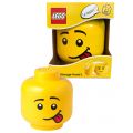 LEGO Storage head - stor oppbevaringsboks 8,5L - rekke tunge