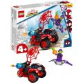 LEGO Super Heroes 10781 Marvel Spidey og de fantastiske vennene hans Miles Morales: Spider-Mans tekno-trehjuling