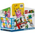 LEGO Super Mario Pakke: Peach startbane 71403 + Cat Peach-drakt ekstrabane 71407