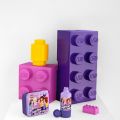 LEGO Storage brick 8 - Bright Purple-Medium Pink