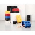 LEGO Storage Brick 8 - oppbevaringsboks med lokk - 50 x 25 cm - cool yellow - design collection