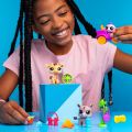 Littlest Pet Shop Safari Play - 3 djurfigurer med tillbehör och samlarkort