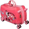 Disney Minnie Mus Ride-On koffert med roterende hjul
