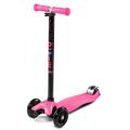 Micro Maxi Shocking Pink T-bar sparkesykkel med tre hjul - 5-12 år - rosa
