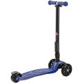 Micro Maxi Classic Foldable blå sparkesykkel med 3 hjul - 5-12 år - tåler opp til 50 kg